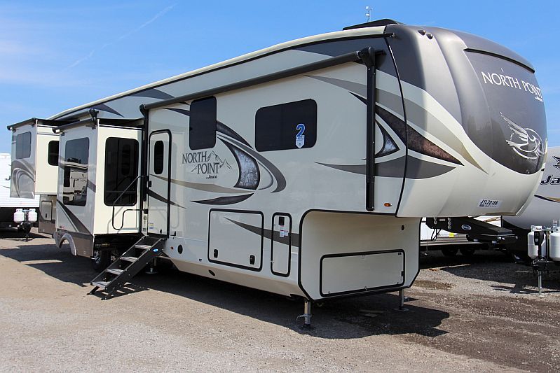 NEW 2018 JAYCO NORTH POINT 387RDFS FIFTH WHEEL - Smithville | RVHotline ...