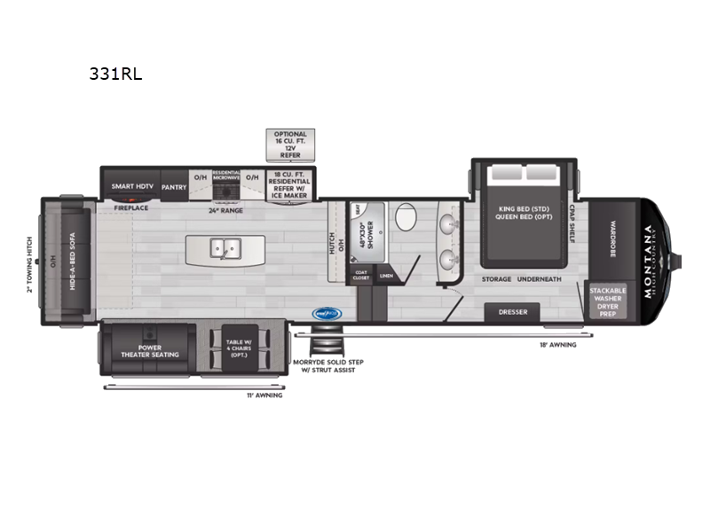 2025 KEYSTONE MONTANA 331RL