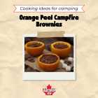 Campfire Brownie-Filled Oranges (The Ultimate S’mores Upgrade)