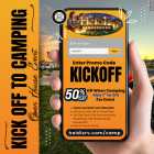 Kick off To Camping Promo Discount Code