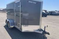 2026 WEBERLANE WL V NOSE 7 X12 TANDEM AXLE CHARCOAL - Ripley RV Details page