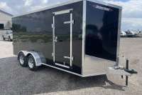 2026 WEBERLANE ENCLOSED V-NOSE INSTOCK 7 X 16 WITH RAMP DOOR - Ripley RV Details page