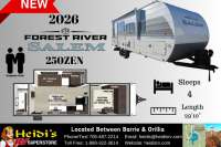 2026 FOREST RIVER SALEM 250ZEN (REAR BATH*) - Oro Medonte RV Details page