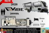 2026 FOREST RIVER VIBE 2600RK (REAR KITCHEN, OUT. KITCHEN*) - Oro Medonte RV Details page