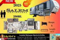 2025 FOREST RIVER SALEM HEMISPHERE 286RL (REAR LIVING, ISLAND KITCHEN*) - Oro Medonte RV Details page