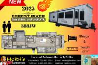 2025 FOREST RIVER SIERRA 388JW (1 + 1/2 BATH, FRONT LIVING*) - Oro Medonte RV Details page
