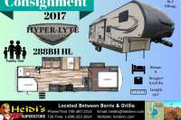 2017 FOREST RIVER SALEM HEMISPHERE 288BH HL (DBL/DBL BUNKS) - Oro Medonte RV Details page