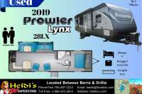 2019 HEARTLAND PROWLER LYNX 28LX (REAR KITCHEN*) - Oro Medonte RV Details page