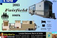 2015 HEARTLAND FAIRFIELD 406FK (FRONT KITCHEN, MID. BUNKS) - Oro Medonte RV Details page